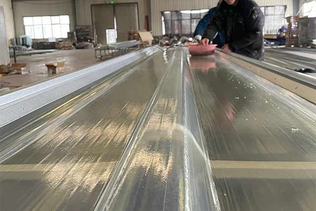 940 type double-layer steel edge daylighting board