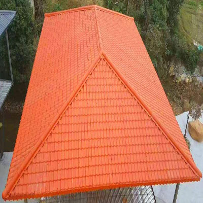 合成树脂瓦屋面改造，农村家庭换装了。